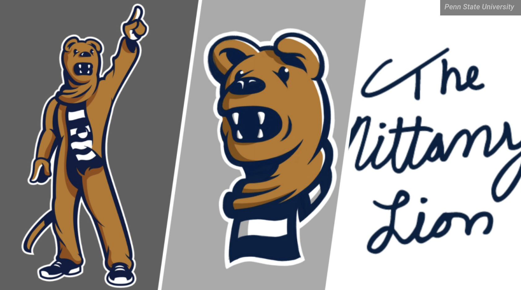 宾州州立大学揭晓全新Nittany Lion形象